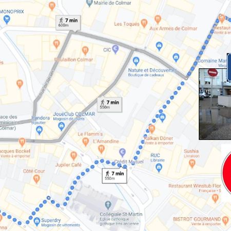 דירות Aux Bijoux De Colmar - Le Saphir - 1 Parking Gratuit מראה חיצוני תמונה